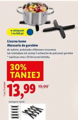 Lidl Uchwyty do pokrywek garnków Livarno Home oferta