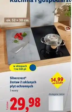 Lidl Płyty szklane ochronne Silvercrest oferta