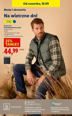 Lidl Kamizelka pikowana męska Esmara oferta