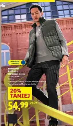 Lidl Kamizelka sztruksowa m-xxl Esmara oferta