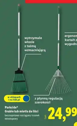 Lidl Miotła Parkside oferta