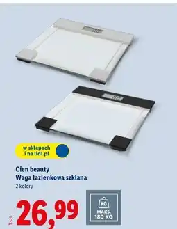 Lidl Waga szklana Cien Beauty oferta