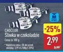 ALDI Śliwki w czekoladzie Choceur oferta