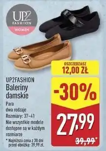 ALDI Baleriny damskie oferta
