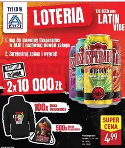 ALDI Piwo Desperados Red oferta