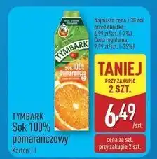 ALDI Sok pomarańczowy Tymbark oferta