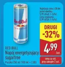 ALDI Napój energetyczny bez cukru Red Bull oferta