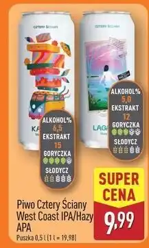 ALDI Piwo Browar Cztery Ściany Laguna oferta