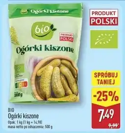 ALDI Ogórki kiszone Gut Bio oferta
