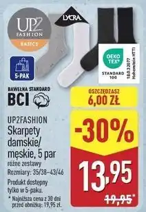 ALDI Skarpety damskie Up2Fashion oferta