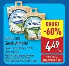 ALDI Serek z ziołami Hochland Almette oferta