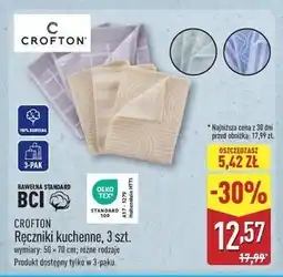 ALDI Ręczniki kuchenne 50 x 70 cm Crofton oferta