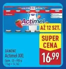 ALDI Jogurt truskawka Danone Actimel oferta