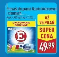 ALDI Proszek do prania kolorowych i ciemnych tkanin E oferta
