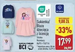 ALDI Sukienka 86-116 oferta