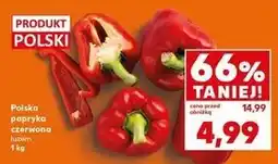 Kaufland Papryka czerwona polska oferta