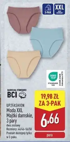ALDI Majtki 44/46-56/58 Up2Fashion oferta