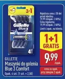 ALDI Maszynka do golenia Gillette Blue 3 Plus oferta
