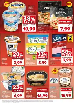 Kaufland Serek waniliowy z pokruszoną laską wanilii President oferta