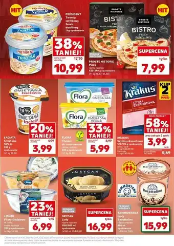 Kaufland Serek waniliowy z pokruszoną laską wanilii President oferta