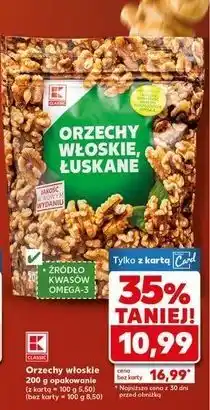 Kaufland Orzechy włoskie K-Classic oferta