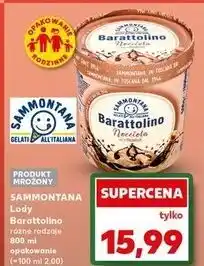 Kaufland Lody nocciola Sammontana Barattolino oferta