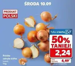 Kaufland Cebula żółta polska oferta
