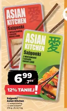Netto Sajgonki z wieprzowiną Asian Kitchen oferta