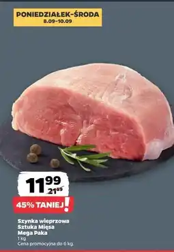 Netto Szynka wieprzowa kulka Sztuka Mięsa Netto oferta