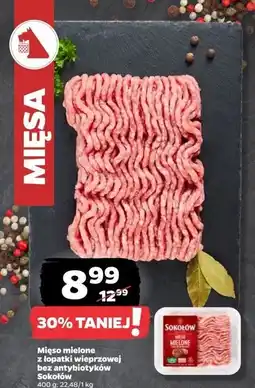 Netto Mięso mielone z łopatki wieprzowej Sokołów oferta