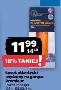 Netto Łosoś wędzony na gorąco Premieur oferta