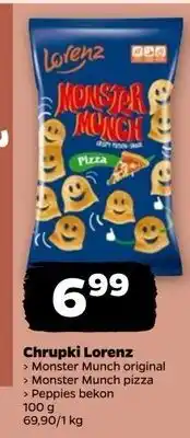Netto Chrupki bekonowe Lorenz Peppies oferta