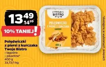Netto Polędwiczki z piersi kurczaka pikantne Twoje Bistro oferta