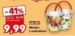 Kaufland Wiadro z nadrukiem 10 l oferta