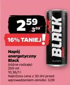 Netto Napój energetyczny classic Black Energy oferta