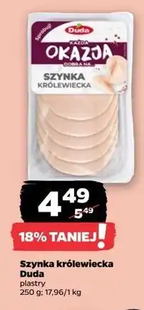 Netto Szynka królewiecka Silesia Duda oferta