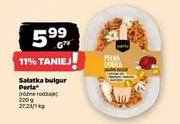 Netto Sałatka z kaszą bulgur pomidorami i hummusem klasycznym Perla oferta