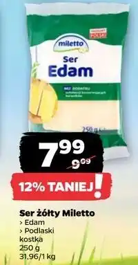 Netto Ser podlaski Miletto oferta
