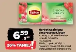 Netto Herbata citrus Lipton Green Tea oferta