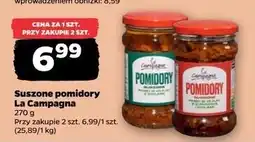 Netto Pomidory suszone paski w oleju z żurawiną i ziołami La Campagna oferta