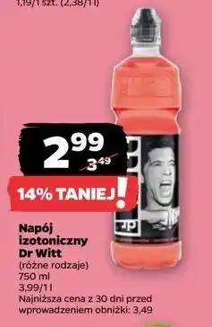 Netto Napój izotoniczny pomarańczowy Dr Witt oferta