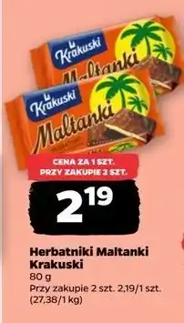 Netto Herbatniki Krakuski Maltanki oferta