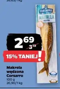 Netto Makrela wędzona Corsarro oferta