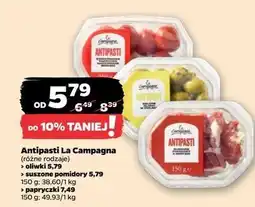 Netto Papryczki czerwone nadziewane serkiem La Campagna oferta