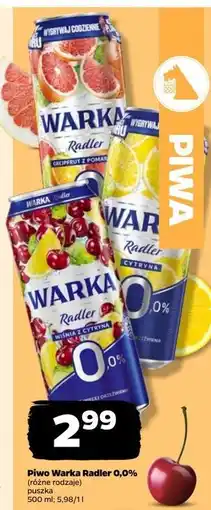 Netto Piwo Warka Radler Wiśnia Z Cytryną 0% oferta