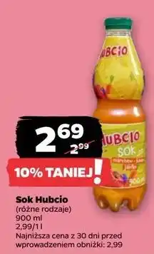 Netto Sok marchew-jabłko-banan Hubcio oferta