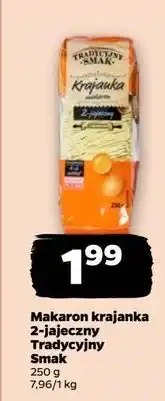 Netto Makaron 2-jajeczny krajanka Tradycyjny Smak oferta