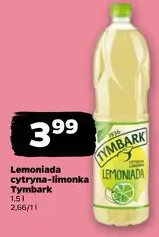Netto Lemoniada cytryna i limonka Tymbark oferta