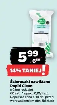 Netto Ściereczki uniwersalne Rapid Clean oferta