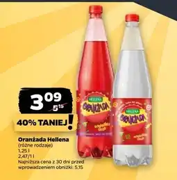 Netto Oranżada czerwona Hellena oferta
